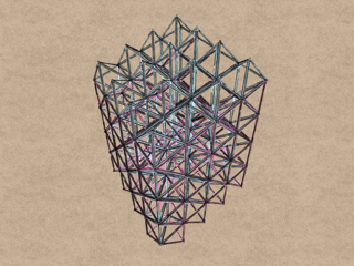 QuaDror as octet truss component, step 9